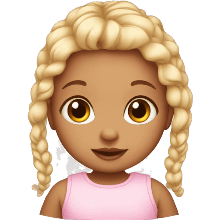 Baby girl  emoji