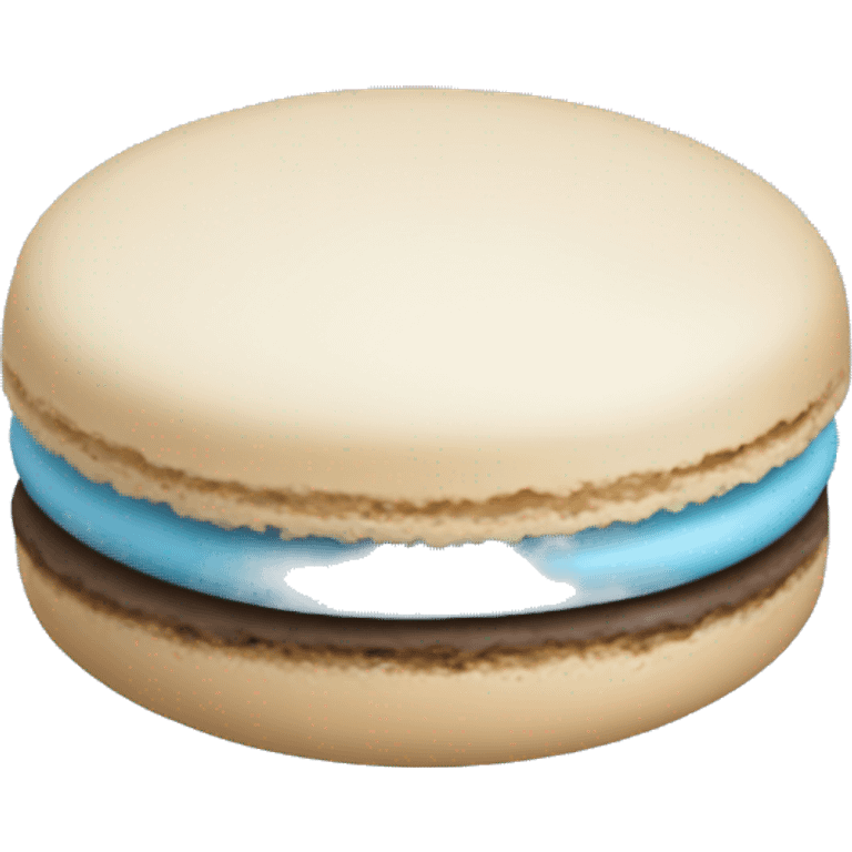 macaroon blue emoji