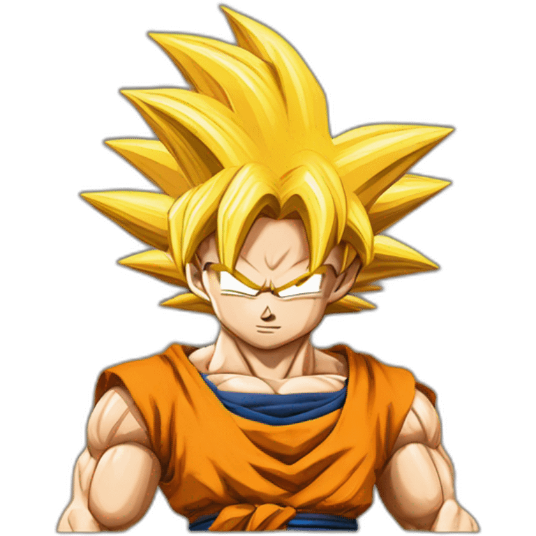 goku super sayan emoji