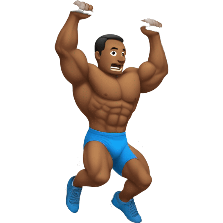 Bar muscle up  emoji