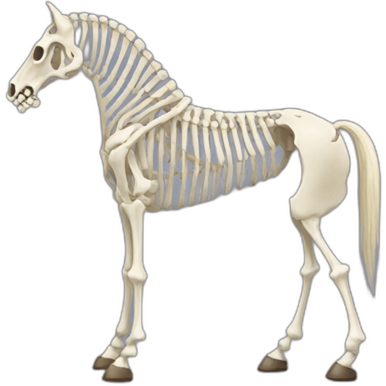 horse-skeleton emoji