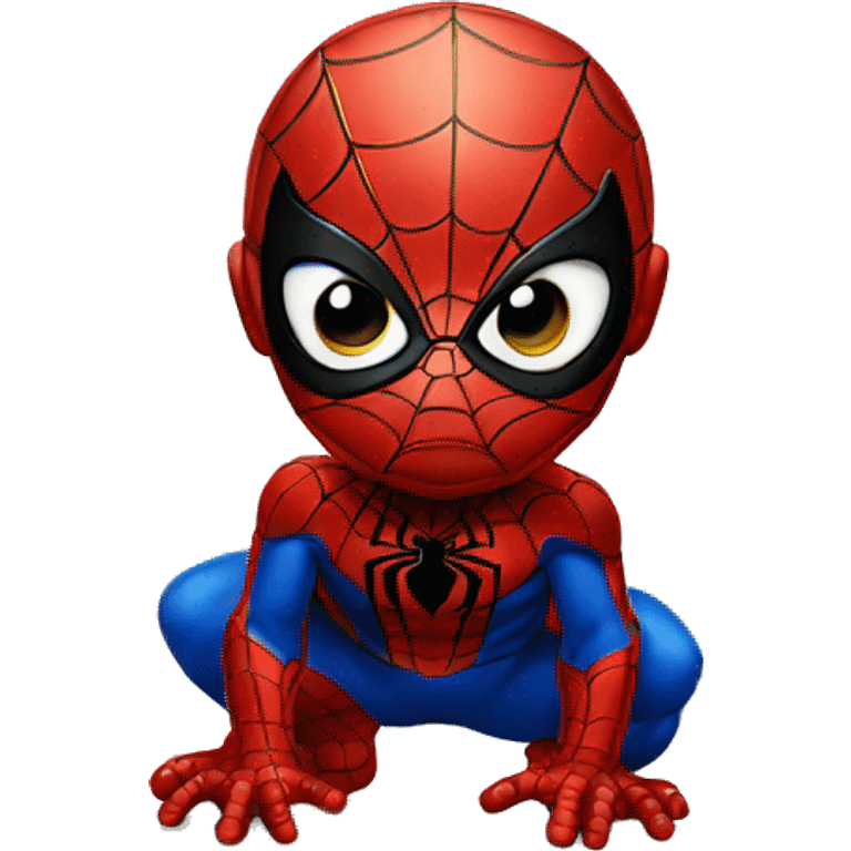 Baby Spiderman emoji