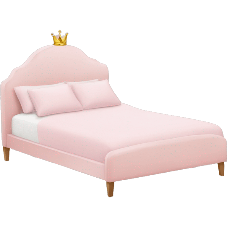 light pink queen size bed  emoji