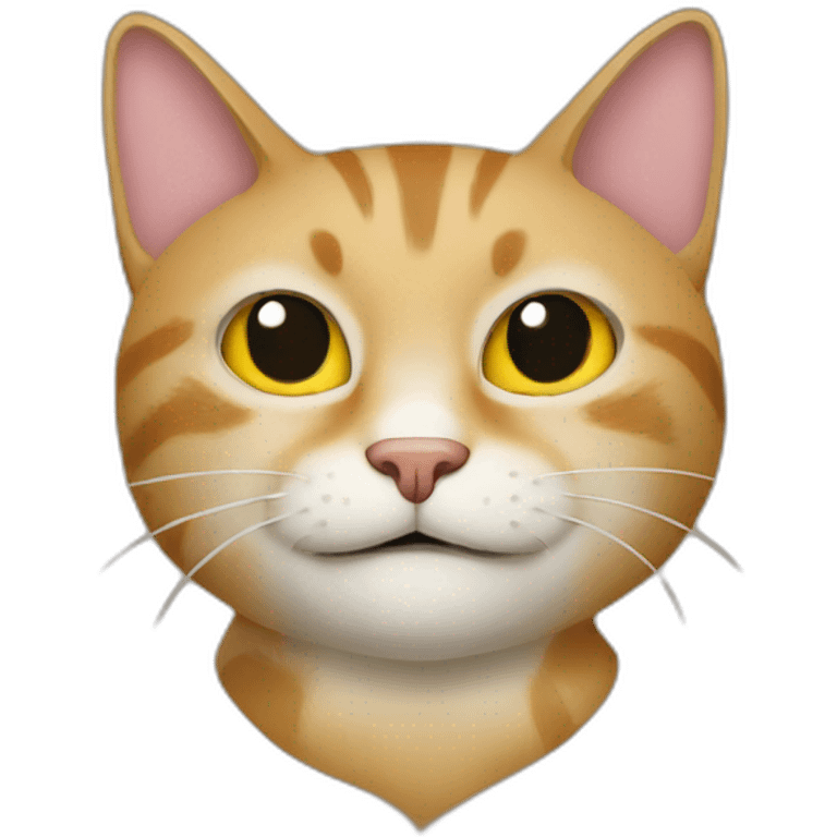 Cat hacking emoji