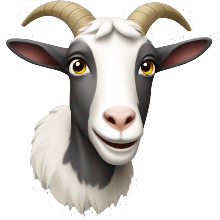 Show goat emoji