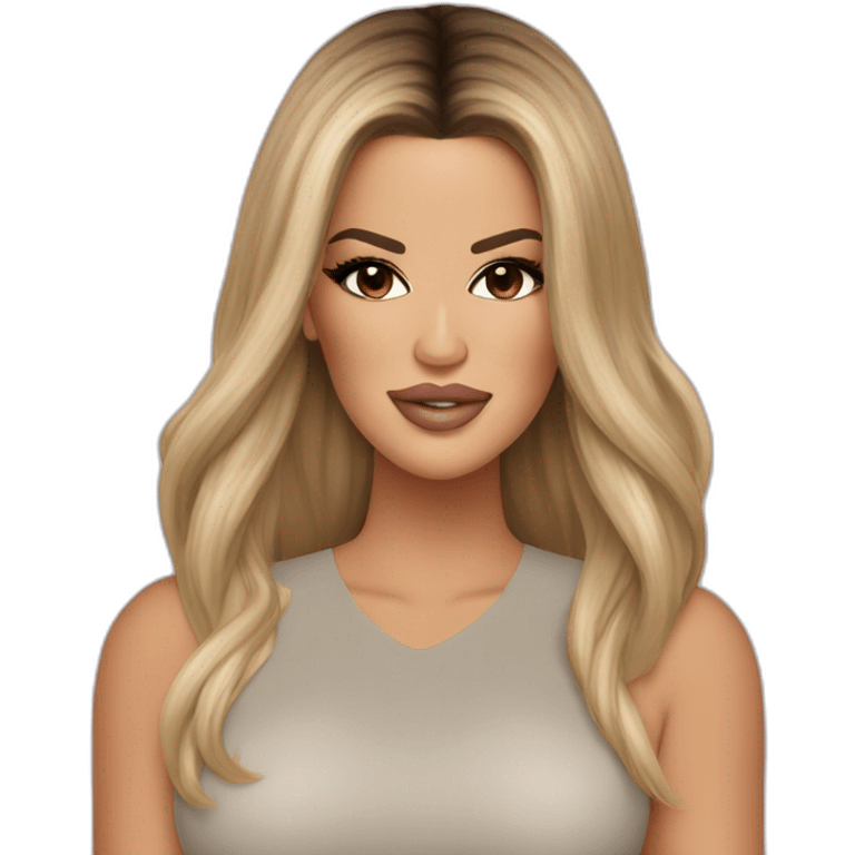 Khloe Kardashian emoji