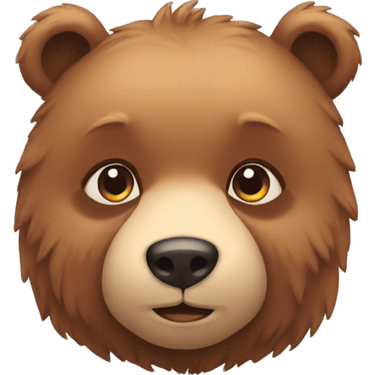 bear with cute  emoji