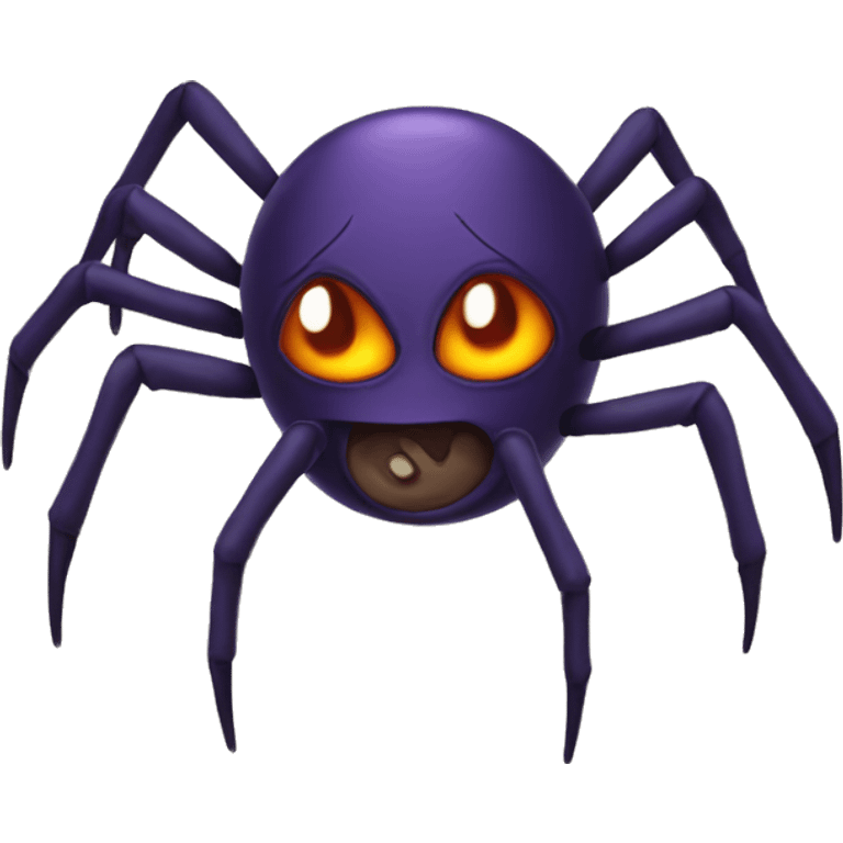 spider with witches emoji