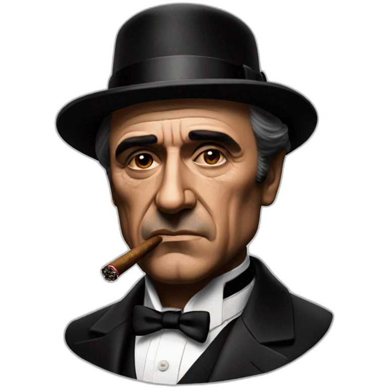 the godfather with cigar emoji