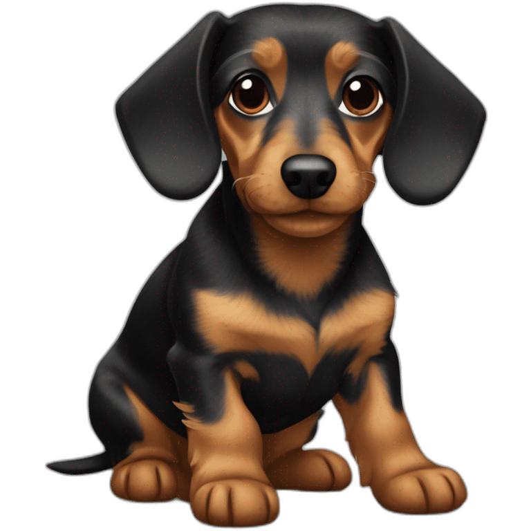 yorkie dachshund mix emoji