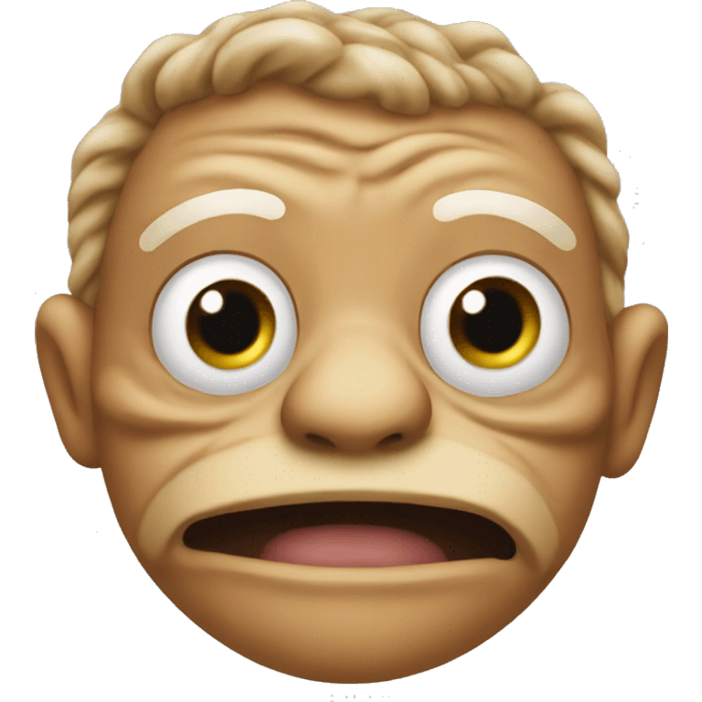 wrinkled coquí emoji