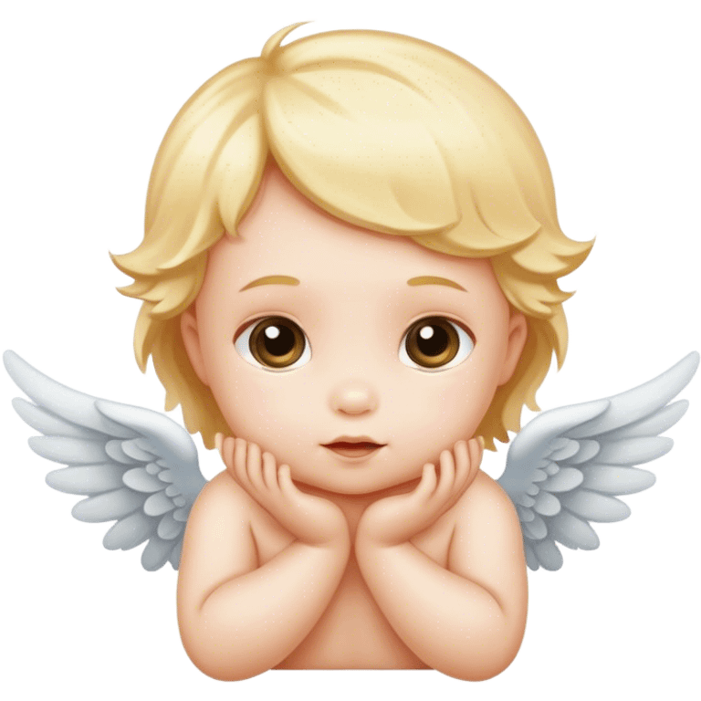 Baby angel  emoji