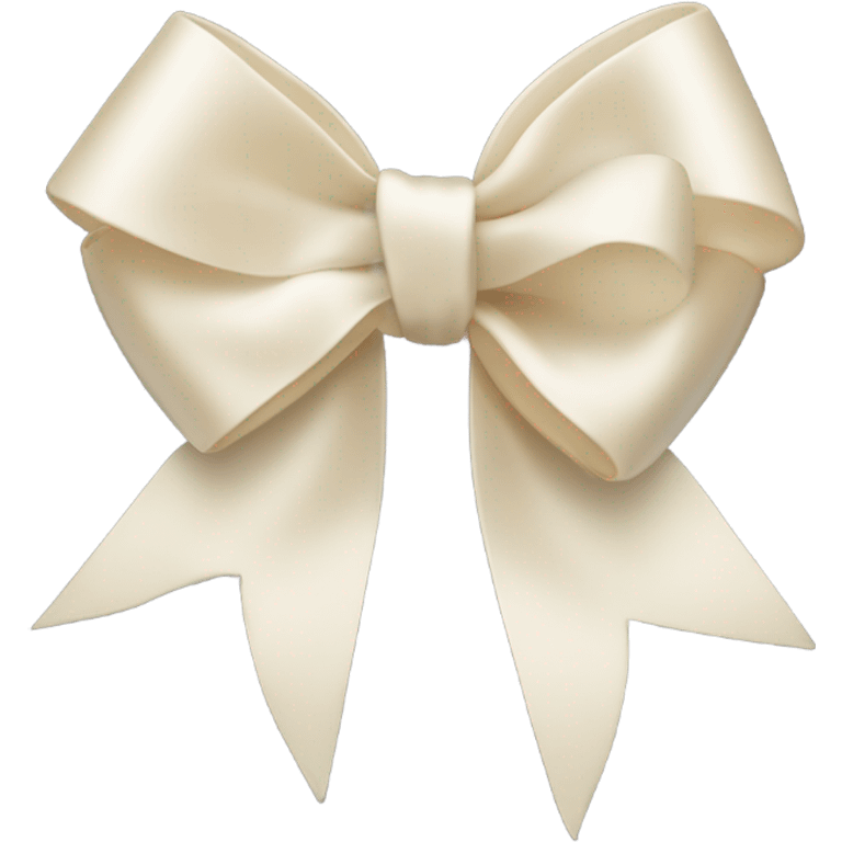 vanilla ribbon bow emoji