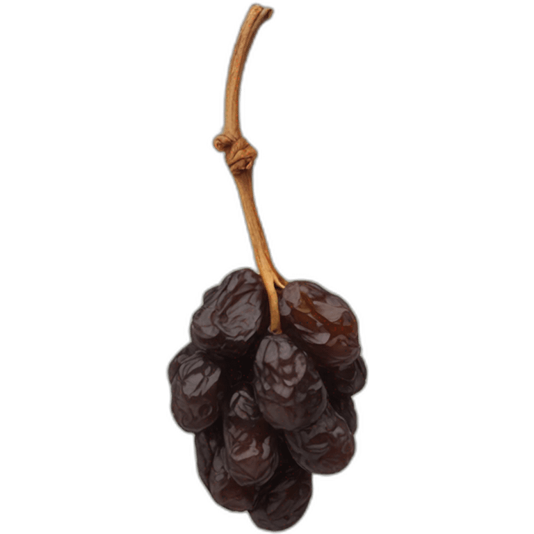 dried raisin emoji