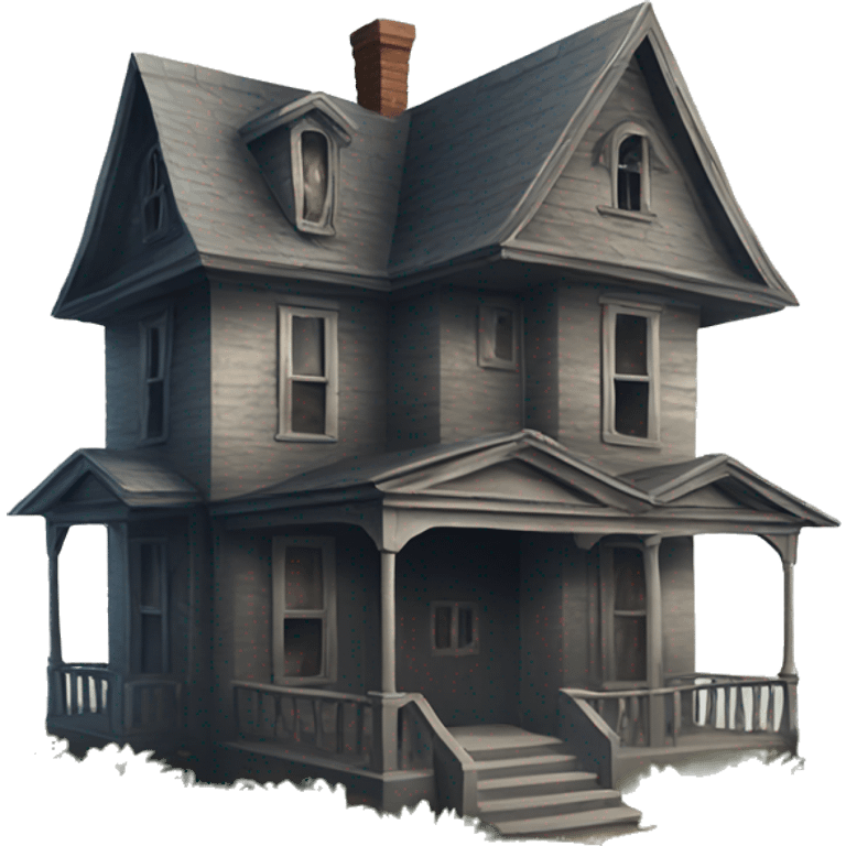 A abandoned hauned house emoji