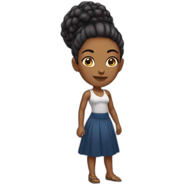 Strong woman brazilian emoji