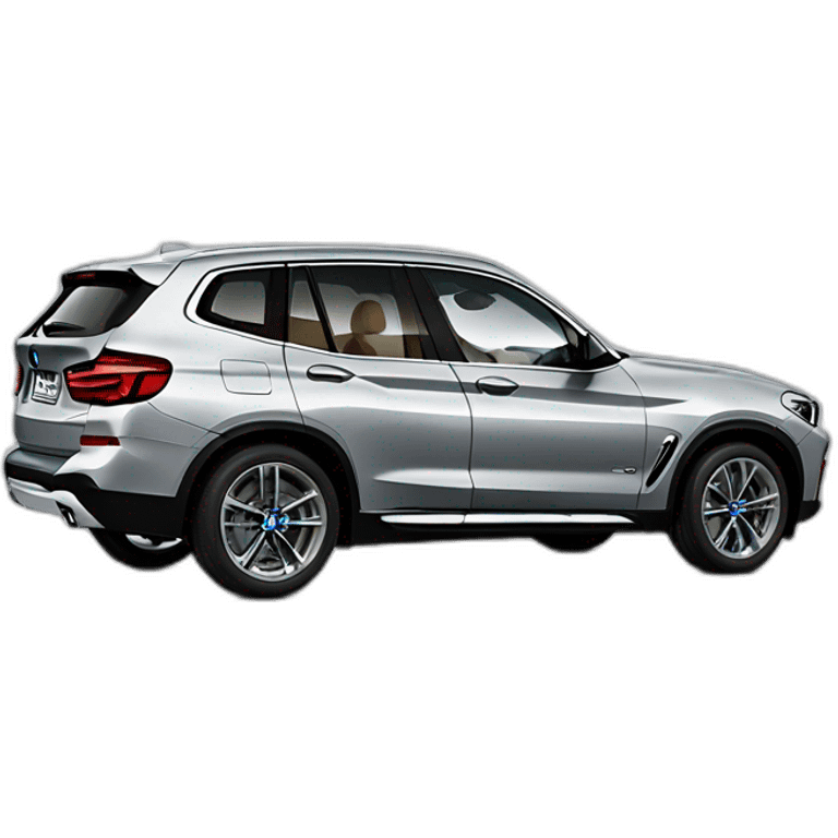 BMW X3 G01 silver emoji