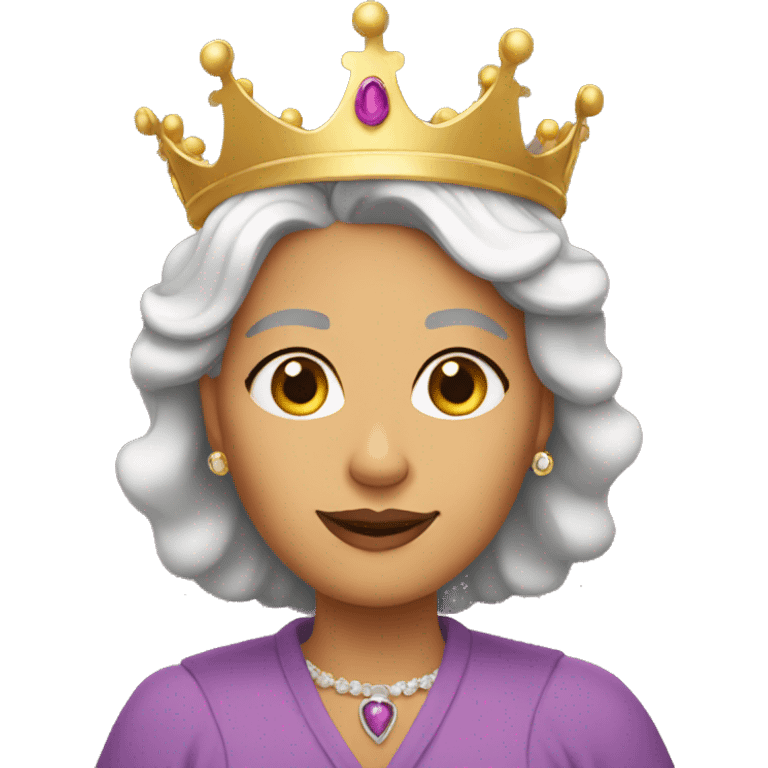 queen motherly emoji