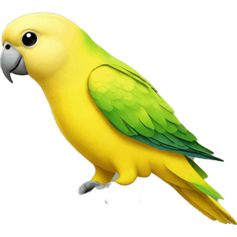 yellow parakeet emoji