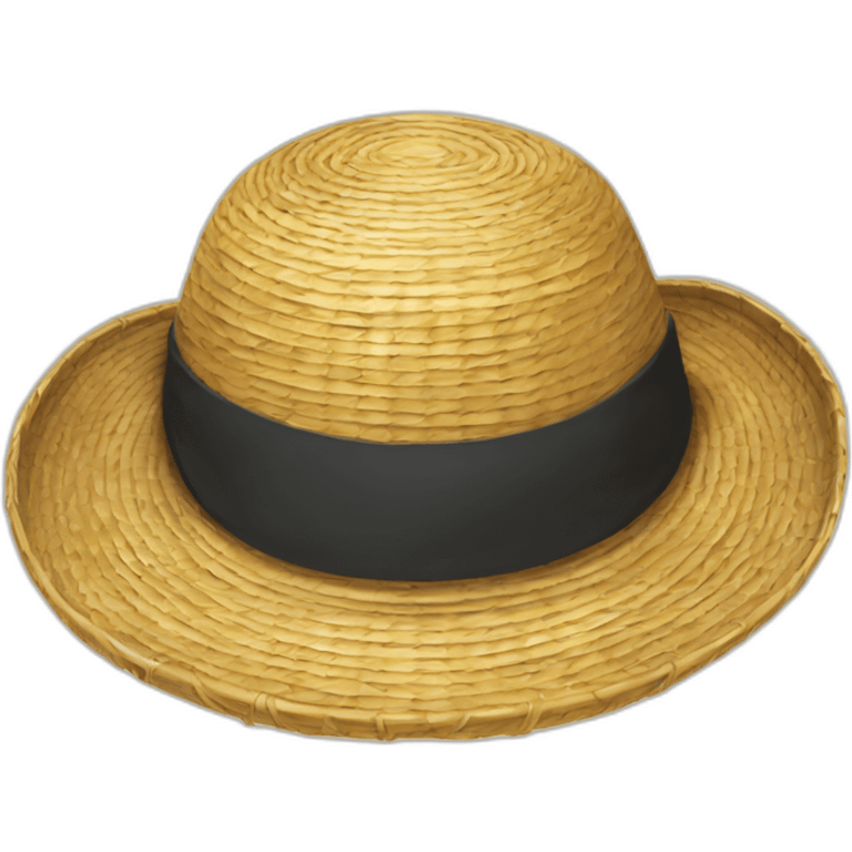 chapeau de paille luffy emoji