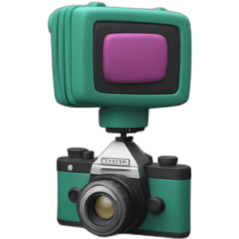 Plasticine Film Camera emoji