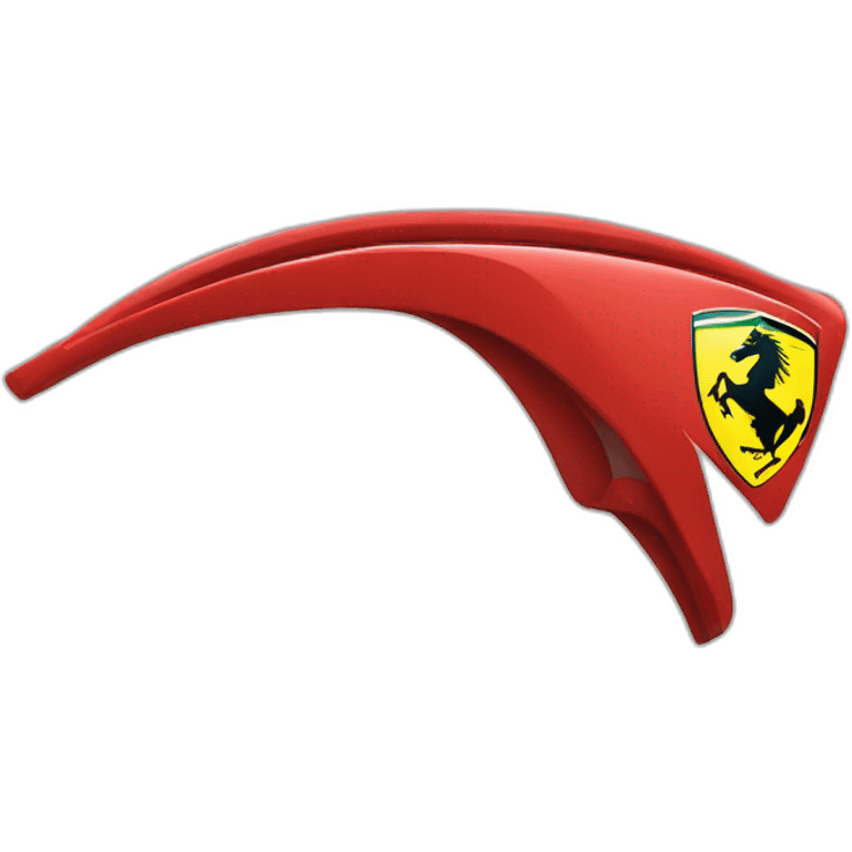 Ferrari logo F1 emoji