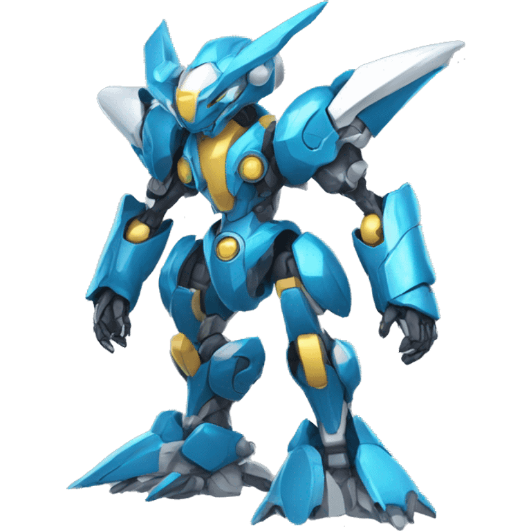 Futuristic Mechanical Pokémon-Medabot-Dragon full body emoji