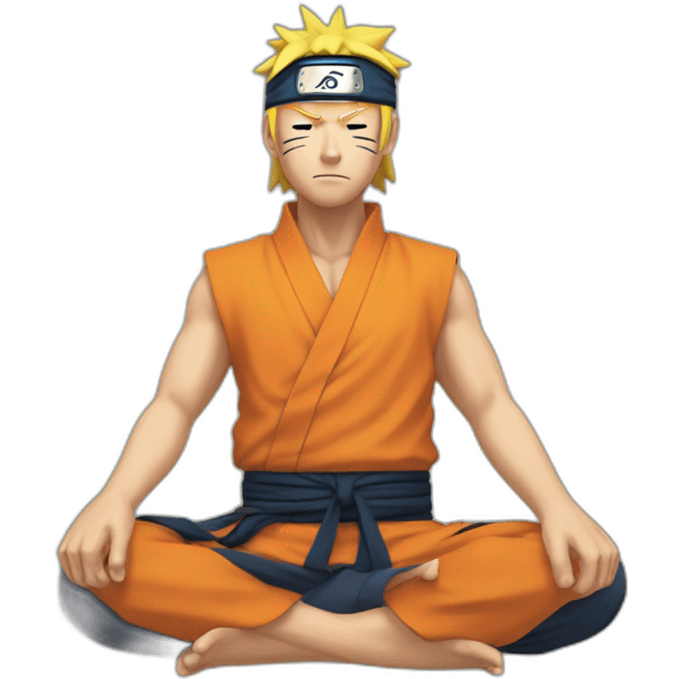 naruto siddhasana emoji