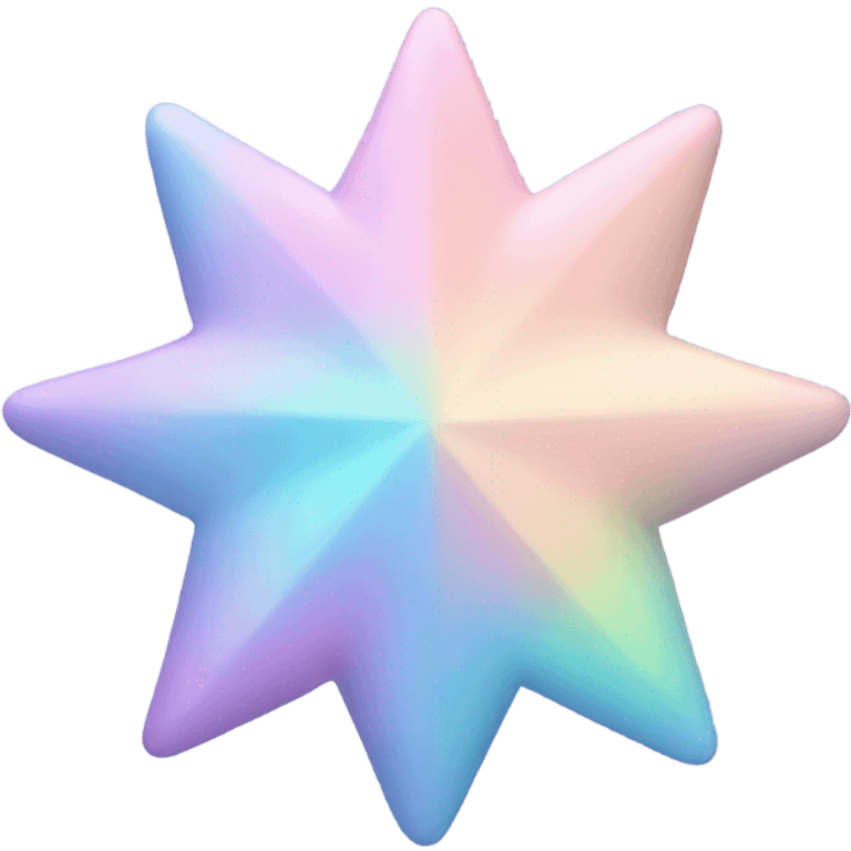 Pastel stars emoji