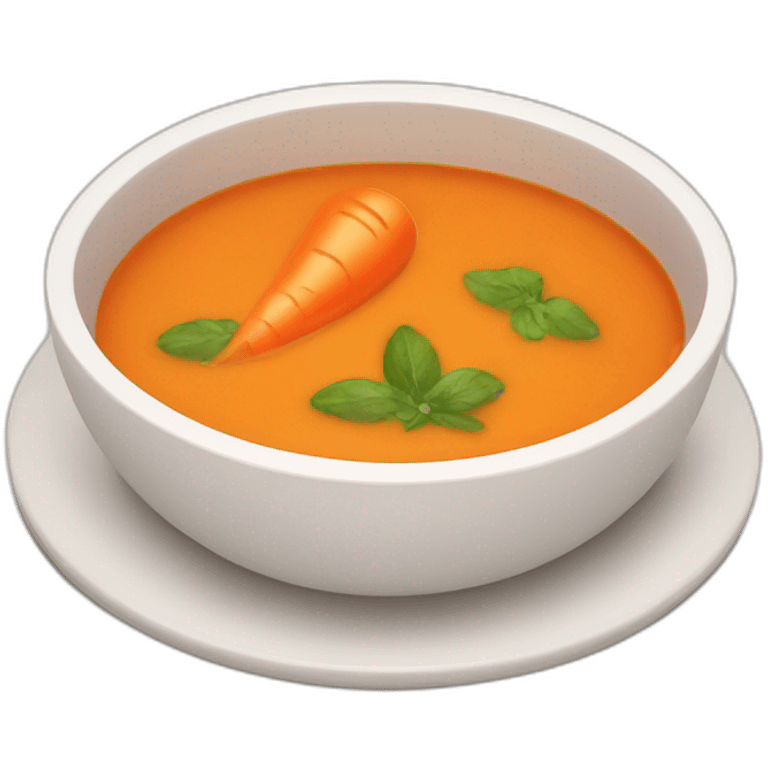 Carrot Chili soup (4 stars)  emoji