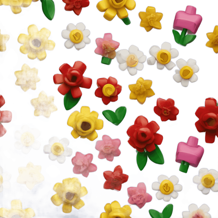 Lego flower set emoji