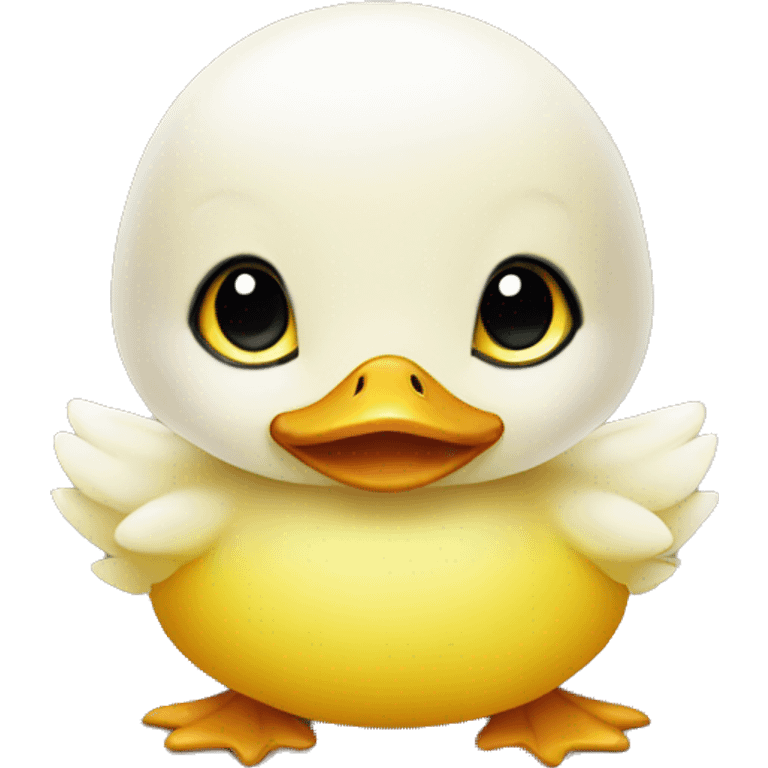 a baby duck emoji