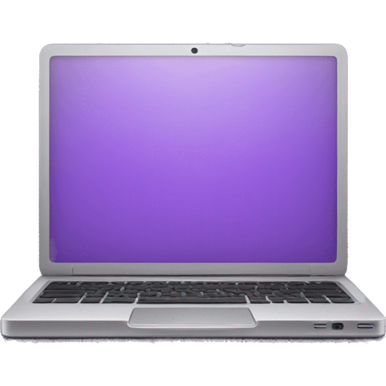 laptop in purple emoji