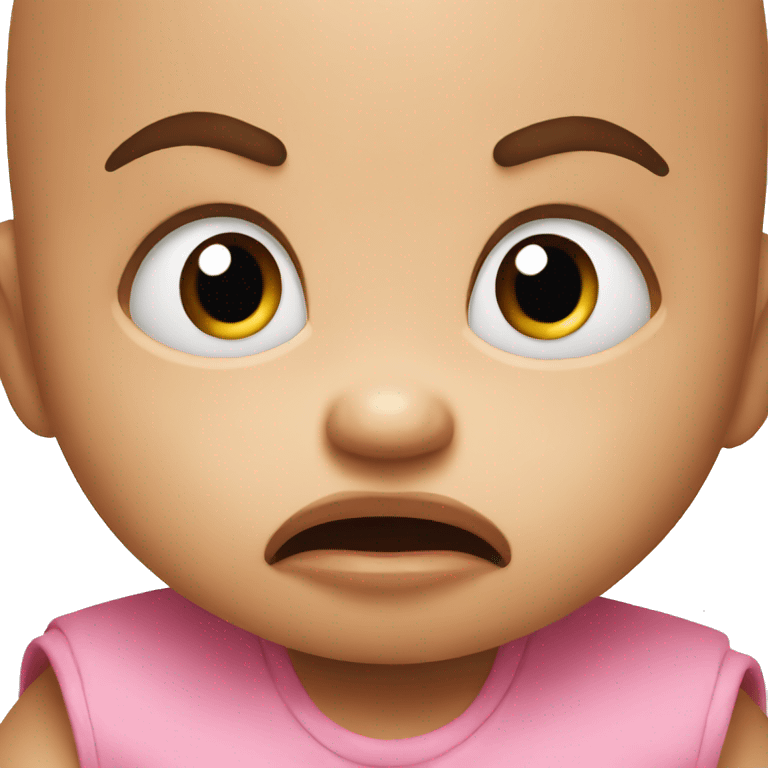 Angry Baby emoji