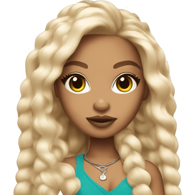 Light skin bratz doll emoji