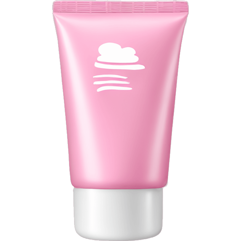 Pink hand cream emoji