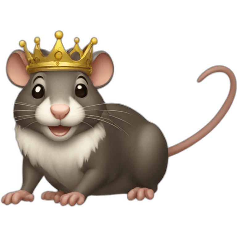 The king of rats emoji