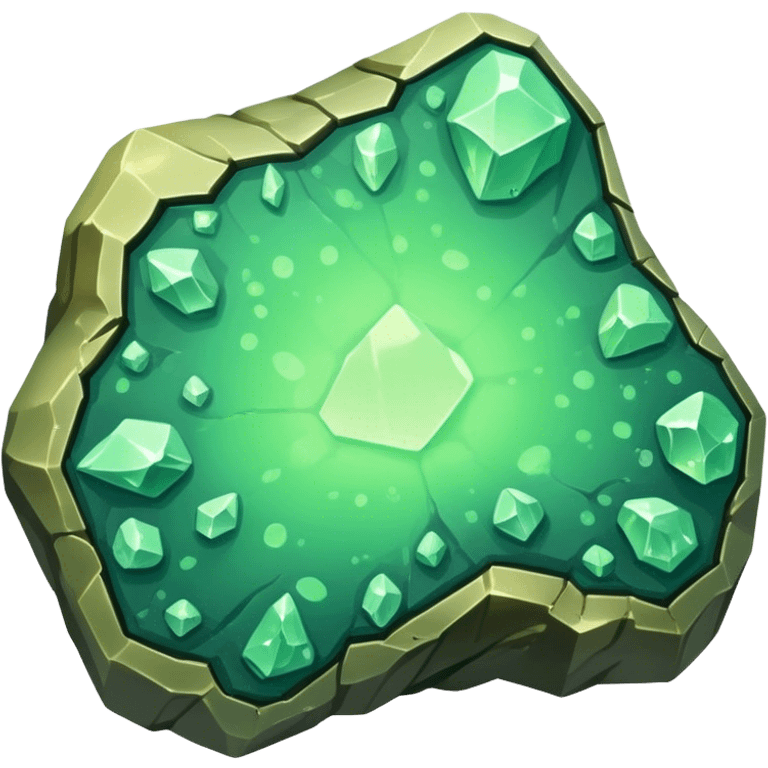 uranium ore rock emoji