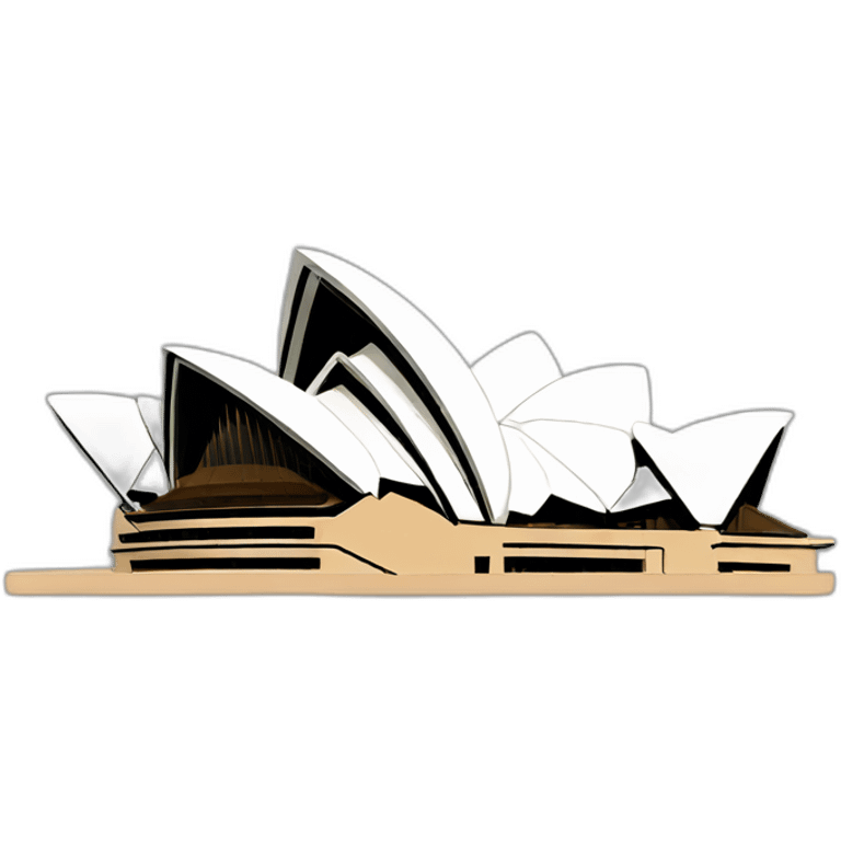 Sydney opera house emoji