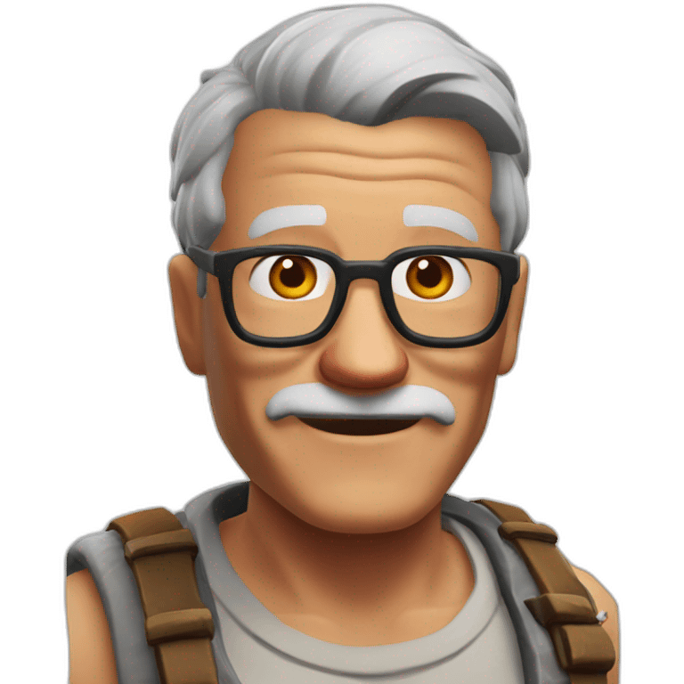 grandpa gamer fortnite gg emoji