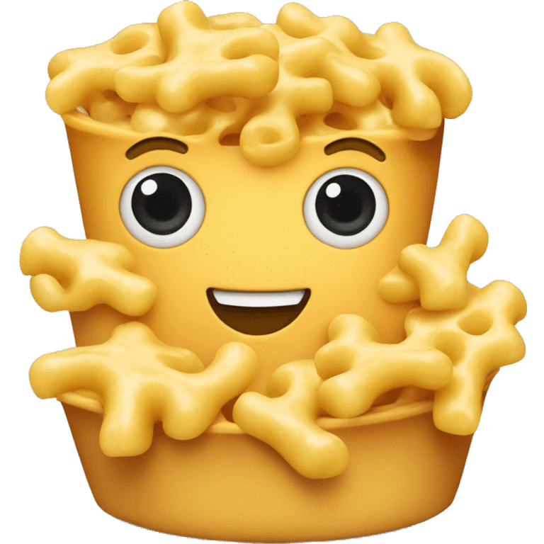 Mac and cheese emoji