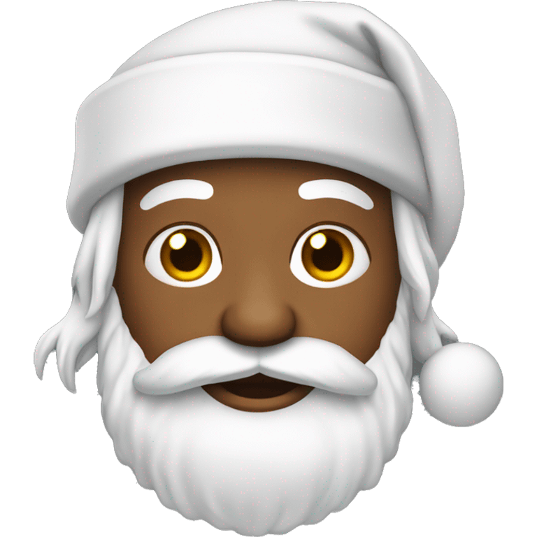 santa claus with skin white emoji