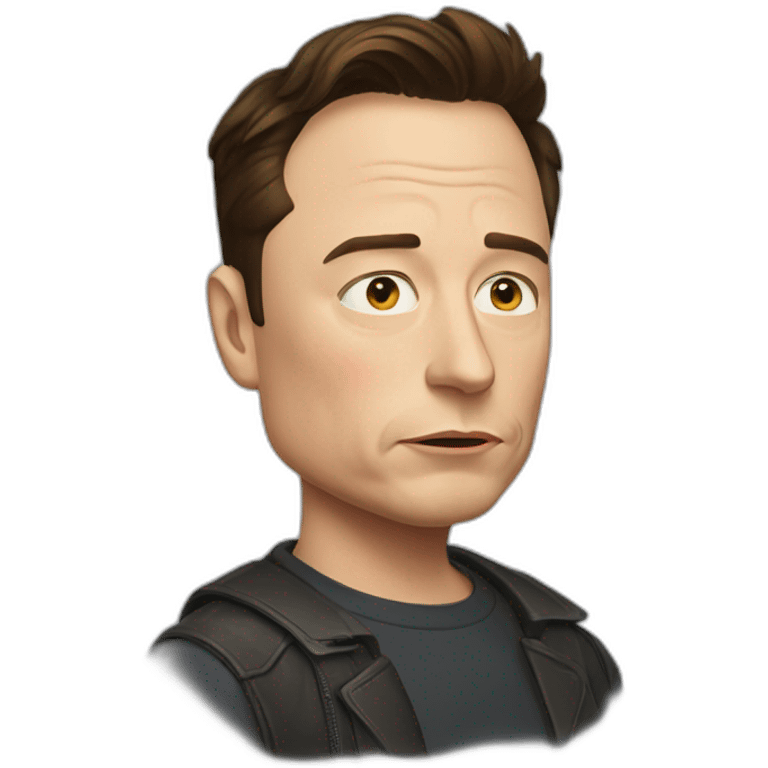 sad elon musk emoji