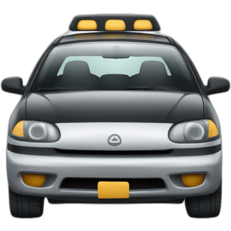 a car transperant emoji