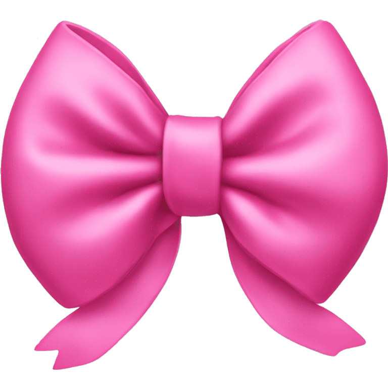 A pink Bow  emoji