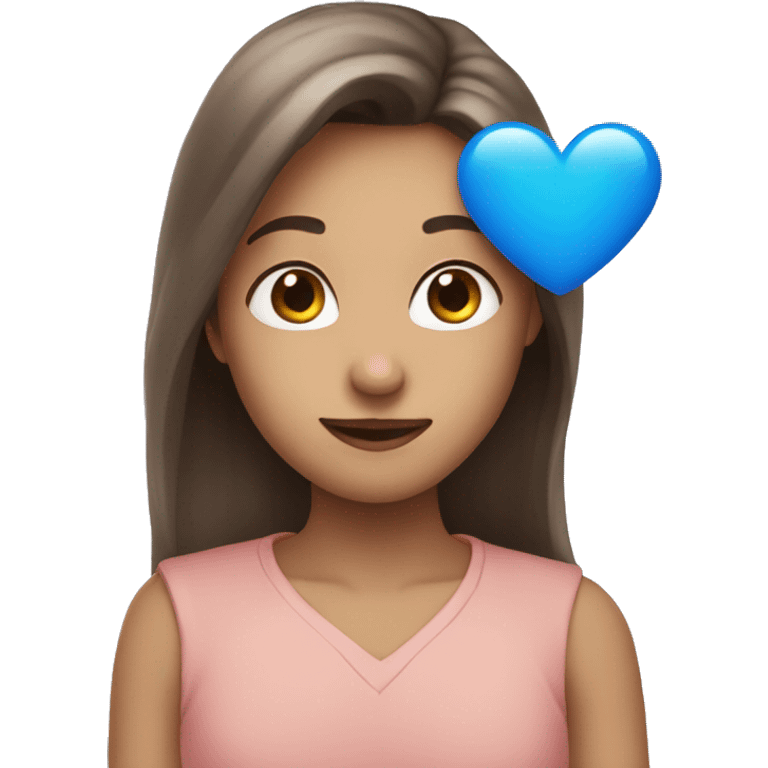 Blue heart emoji