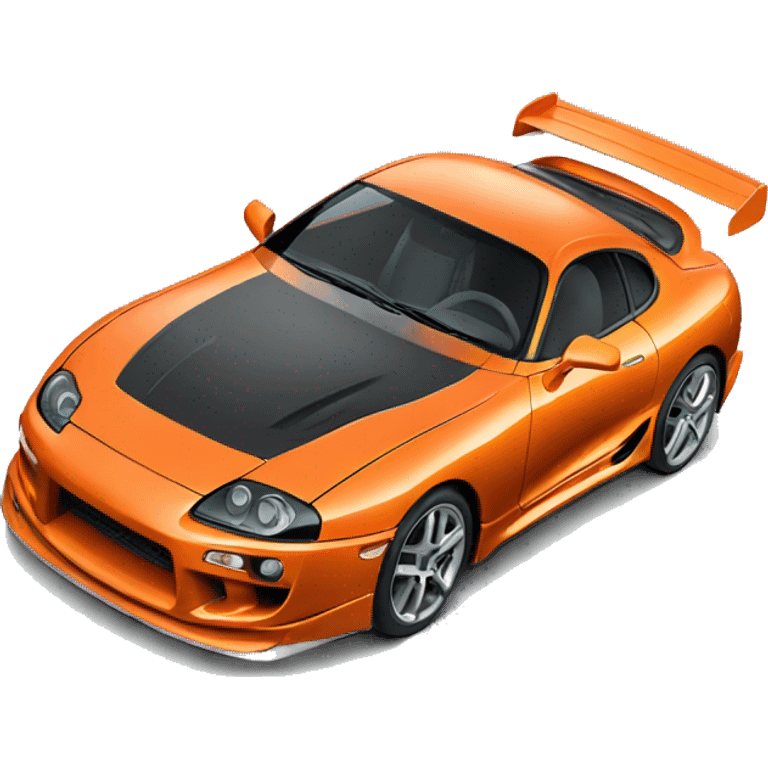 supra orange car emoji