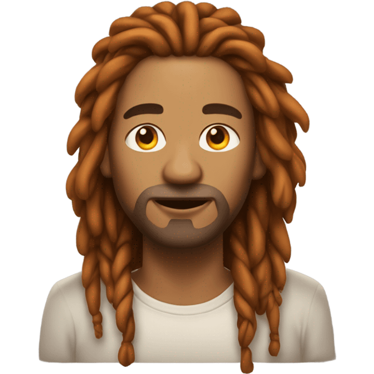 orange man with dreads emoji