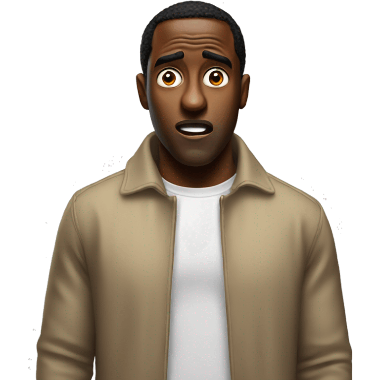 surprised diddy emoji