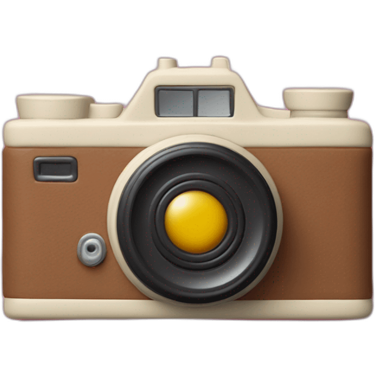 Plasticine Compact Film Camera emoji